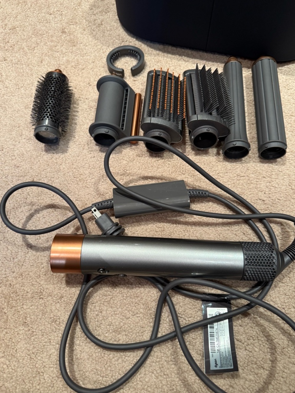 Dyson Airwrap Styler Complete Long Curling Iron - Nickel/Copper